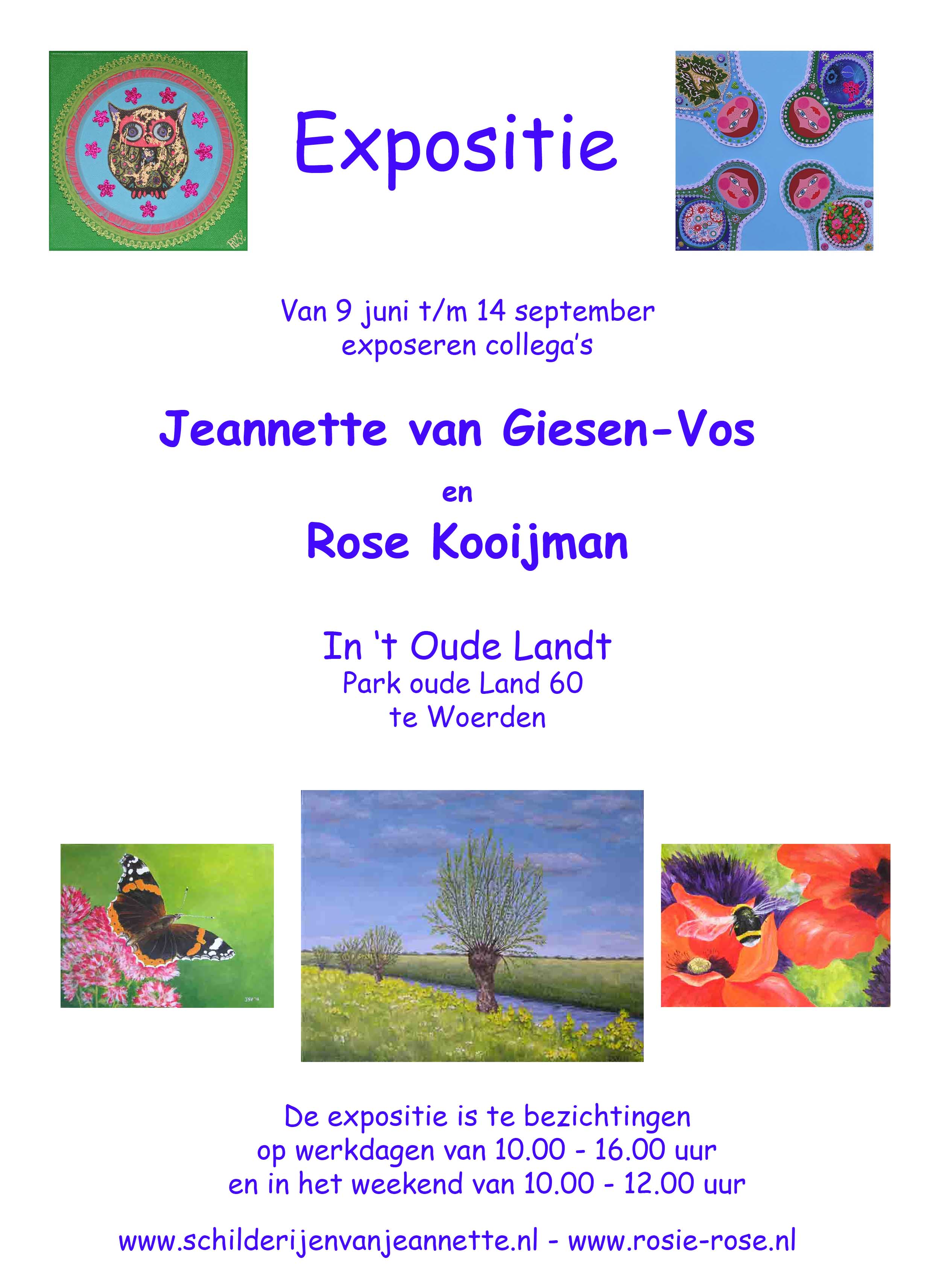 aankondiging expositie