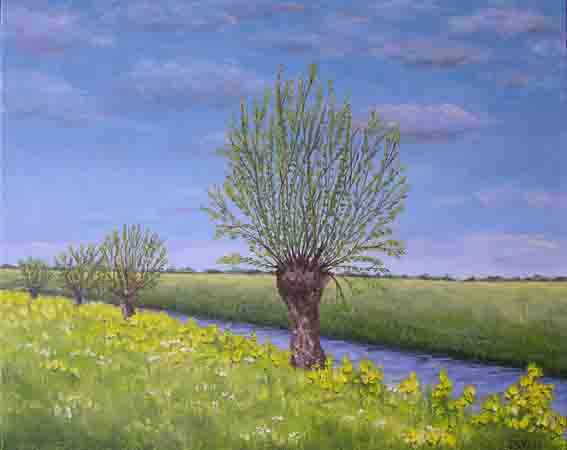 lente in het groene hart