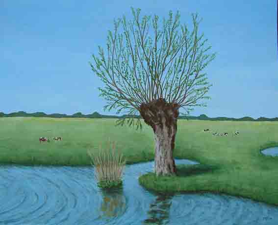 lente in het groene hart