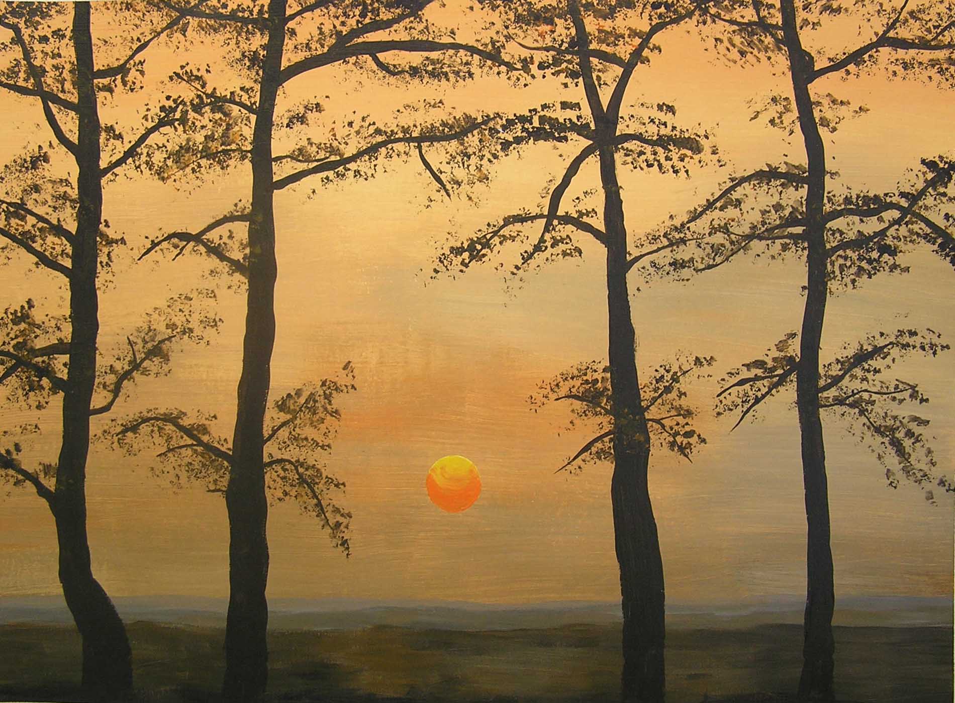 zonsondergang